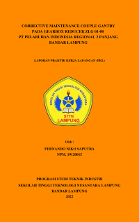 Image of CORRECTIVE MAINTENANCE COUPLE GANTRY PADA GEARBOX REDUCER ZLG 01-00 PT PELABUHAN INDONESIA REGIONAL 2 PANJANG BANDAR LAMPUNG